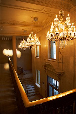 simsearch:700-02686624,k - Staircase, Dominion Club, Toronto, Ontario, Canada Foto de stock - Sin royalties Premium, Código: 600-01185337