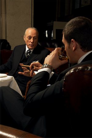 Men Chatting and Drinking Stock Photo - Premium Royalty-Free, Code: 600-01185330