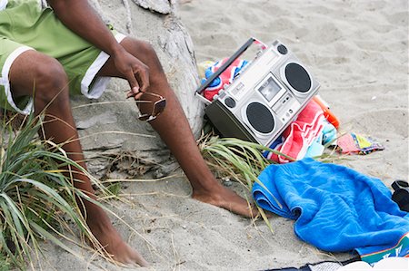 Man at Beach Stock Photo - Premium Royalty-Free, Code: 600-01195115