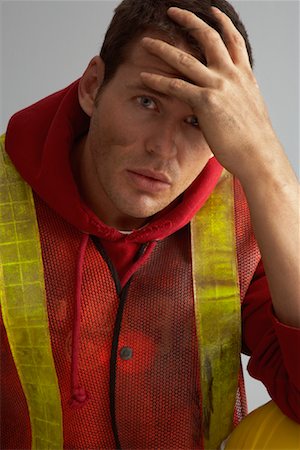 simsearch:600-01199087,k - Portrait of Construction Worker Foto de stock - Sin royalties Premium, Código: 600-01195810