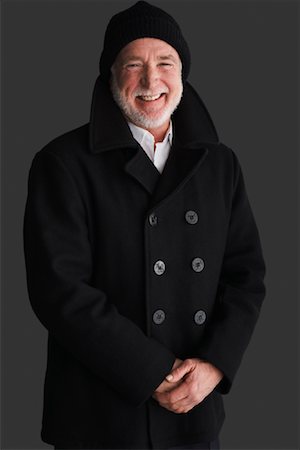 fisherman with gray beard - Portrait of Sailor Stock Photo - Premium Royalty-Free, Code: 600-01199078