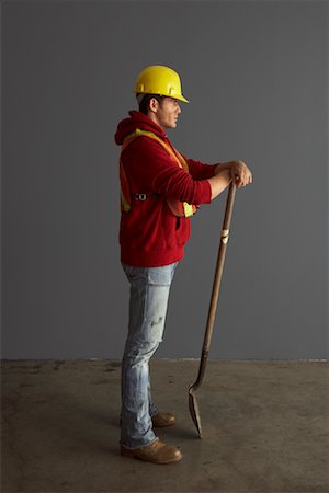 Portrait of Construction Worker Stock Photo - Premium Royalty-Free, Code: 600-01199088