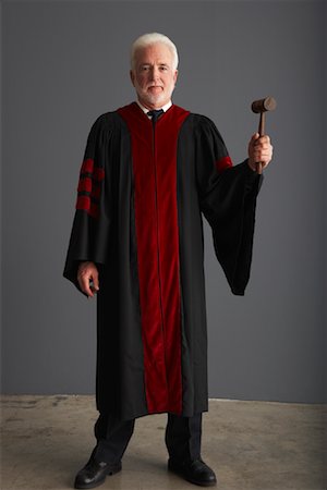 Portrait of Judge Stock Photo - Premium Royalty-Free, Code: 600-01199107