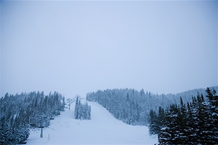 Ski Hill, Banff National Park, Banff, Alberta, Canada Stock Photo - Premium Royalty-Free, Code: 600-01236295