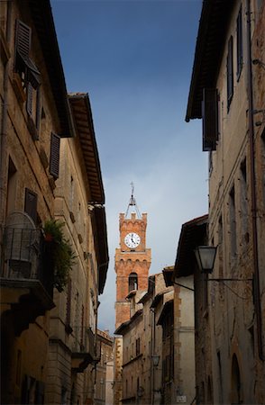 simsearch:600-00846703,k - Clock Tower, Tuscany, Italy Stock Photo - Premium Royalty-Free, Code: 600-01260201