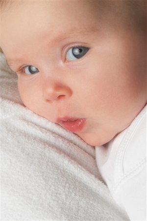 fat baby girl - Portrait of Baby Foto de stock - Sin royalties Premium, Código: 600-01260276