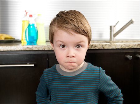 defiant child - Portrait of Little Boy Stock Photo - Premium Royalty-Free, Code: 600-01260368