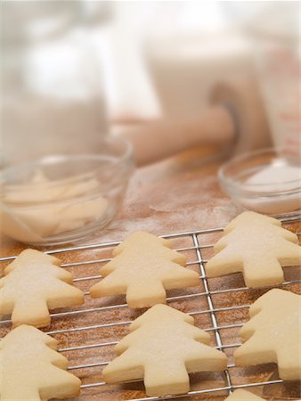 Biscuits de Noël Photographie de stock - Premium Libres de Droits, Code: 600-01378622