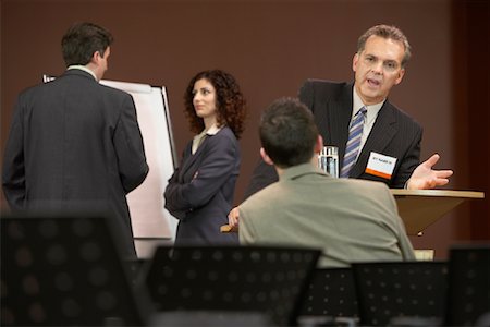 simsearch:600-01742927,k - Business People at Meeting Stock Photo - Premium Royalty-Free, Code: 600-01407336