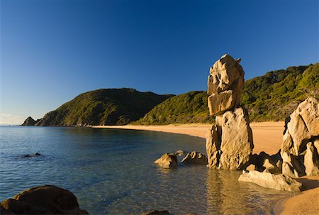 simsearch:600-01458295,k - Anapai Bay, Abel Tasman National Park, South Island, New Zealand Stock Photo - Premium Royalty-Free, Code: 600-01458294