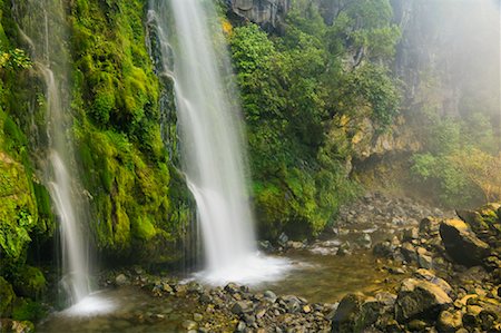 Dawson Falls, Egmont National Park, North Island, New Zealand Stock Photo - Premium Royalty-Free, Code: 600-01458400