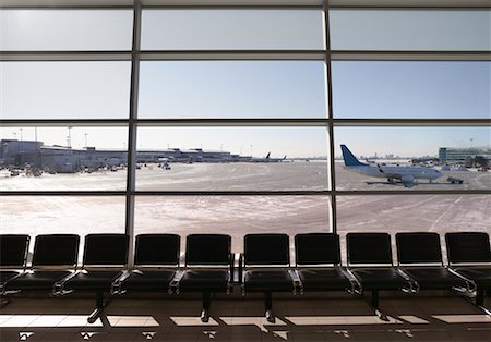 Toronto Pearson International Airport, Toronto, Ontario, Canada Foto de stock - Sin royalties Premium, Código: 600-01538711