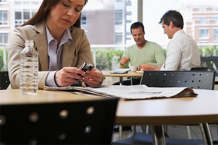 simsearch:700-06368083,k - Business People in Lunch Room Stock Photo - Premium Royalty-Free, Code: 600-01540747