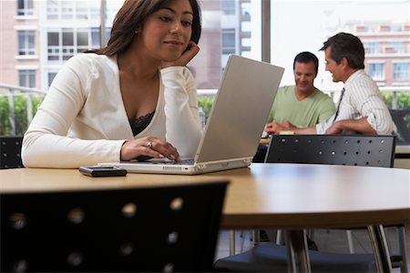 simsearch:700-03179011,k - Business People in Lunch Room Stock Photo - Premium Royalty-Free, Code: 600-01540748