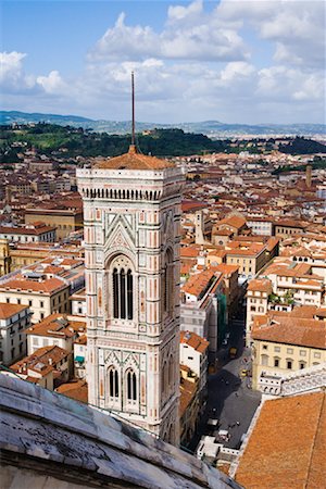 simsearch:700-00183569,k - Campanile Cathedral, Florence, Italy Stock Photo - Premium Royalty-Free, Code: 600-01582288