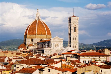 florence skyline - Santa Maria del Fiore, Florence, Italy Stock Photo - Premium Royalty-Free, Code: 600-01582299