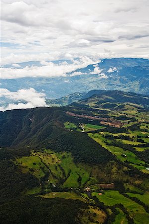 Vue aérienne près de Bogota, Colombie Photographie de stock - Premium Libres de Droits, Code: 600-01593968