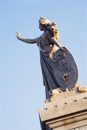 Sculpture dans la vieille ville, Cartagena, Colombia Photographie de stock - Premium Libres de Droits, Code: 600-01593993