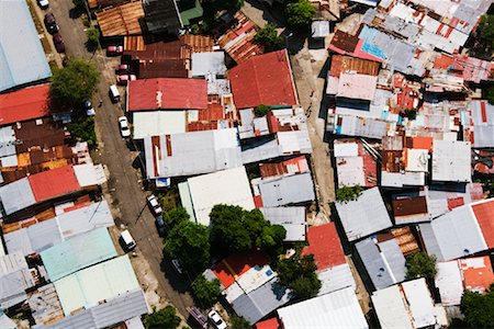 Maisons Shanty, Panama City, Panama Photographie de stock - Premium Libres de Droits, Code: 600-01606403