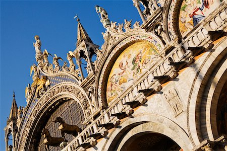 St. Mark's Cathedral, Piazza San Marco, Venice, Veneto, Italy Fotografie stock - Premium Royalty-Free, Codice: 600-01606465