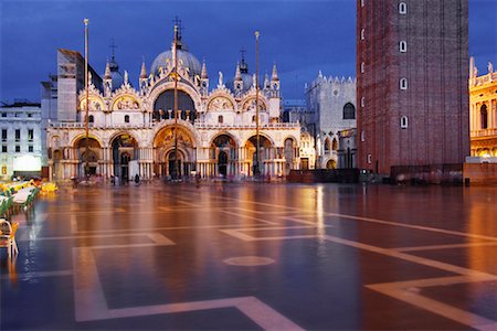 plaza san marcos - St Mark's Square, Venice, Veneto, Italy Foto de stock - Sin royalties Premium, Código: 600-01606484