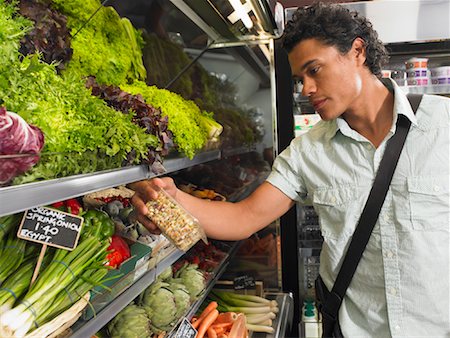 Man Grocery Shopping Stock Photo - Premium Royalty-Free, Code: 600-01606748