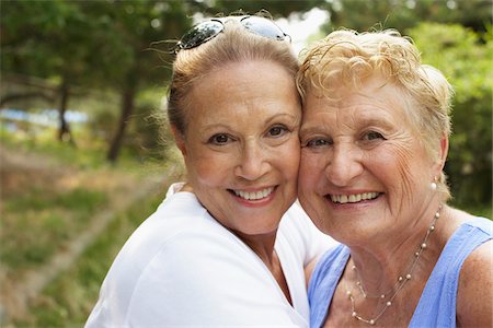 senior woman friends - Portrait of Women Stock Photo - Premium Royalty-Free, Code: 600-01606805