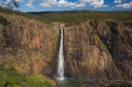 Wallaman Falls,  Girrigun National Park, Queensland, Australia Foto de stock - Sin royalties Premium, Código: 600-01603949