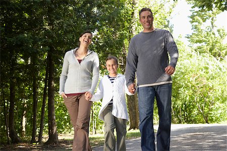 Family Outdoors Stock Photo - Premium Royalty-Free, Code: 600-01614778