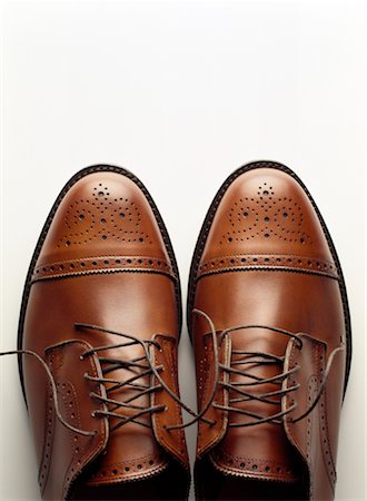 Men's Dress Shoes Foto de stock - Sin royalties Premium, Código: 600-01616853