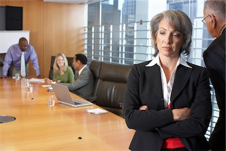 portrait of young businesswoman sitting - Business People in Meeting Stock Photo - Premium Royalty-Free, Code: 600-01613832