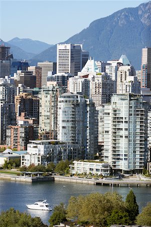 simsearch:700-03451145,k - Vancouver Skyline, British Columbia, Canada Foto de stock - Sin royalties Premium, Código: 600-01639925