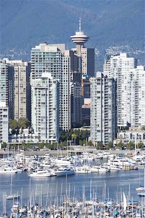 Vancouver Skyline, British Columbia, Canada Stock Photo - Premium Royalty-Free, Code: 600-01639928