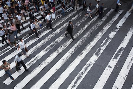 roads and population - People Crossing at Osaka Station, Osaka, Japan Stock Photo - Premium Royalty-Free, Code: 600-01632892