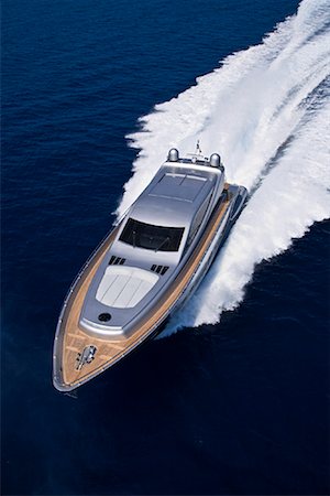 Luxury Yacht Fotografie stock - Premium Royalty-Free, Codice: 600-01633134