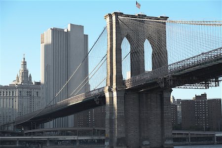 estructura de alambre - Pont de Brooklyn, New York, New York, USA Photographie de stock - Premium Libres de Droits, Code: 600-01644748