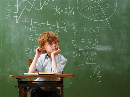 Portrait of Boy at School Foto de stock - Sin royalties Premium, Código: 600-01646296