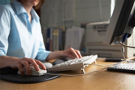 Businesswoman Working Foto de stock - Sin royalties Premium, Código: 600-01646419