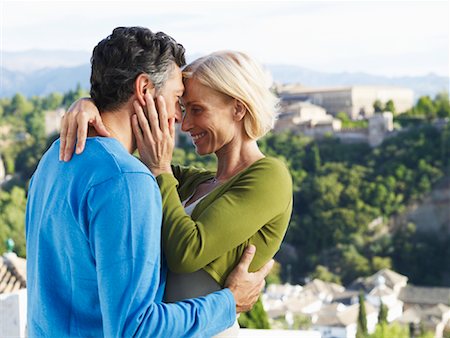 Portrait de Couple Photographie de stock - Premium Libres de Droits, Code: 600-01716402