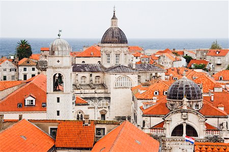 simsearch:600-01717522,k - Vieille ville de Dubrovnik, Croatie Photographie de stock - Premium Libres de Droits, Code: 600-01717509