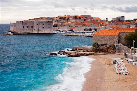 Old City of Dubrovnik, Croatia Stock Photo - Premium Royalty-Free, Code: 600-01717514