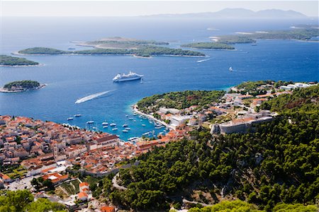 Town of Hvar, Hvar, Croatia Foto de stock - Royalty Free Premium, Número: 600-01717566