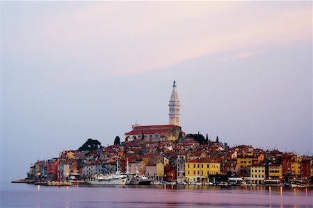 rovigno - Stadt Rovinj in der Morgendämmerung, Kroatien Stockbilder - Premium RF Lizenzfrei, Bildnummer: 600-01717611