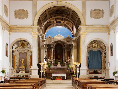 St George's Church, Piran, Slovenia Foto de stock - Sin royalties Premium, Código: 600-01717622