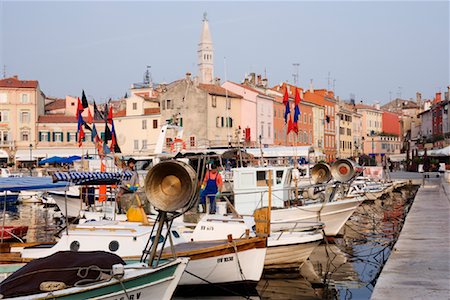 rovigno - Port de Rovinj, Croatie Photographie de stock - Premium Libres de Droits, Code: 600-01717880