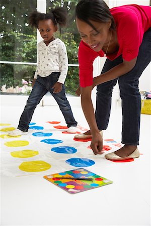 Mother Playing with Daughter Stock Photo - Premium Royalty-Free, Code: 600-01717944