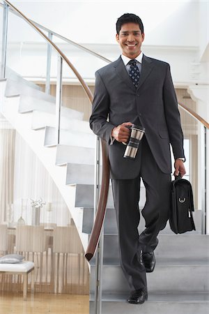 simsearch:600-01753614,k - Businessman Ready for Work Stock Photo - Premium Royalty-Free, Code: 600-01753585