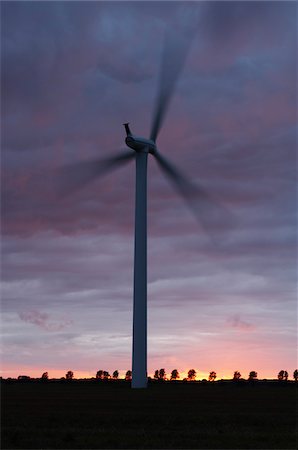 Wind Turbine, Denmark Stock Photo - Premium Royalty-Free, Code: 600-01764388