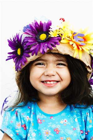 simsearch:600-01764926,k - Portrait of Little Girl Foto de stock - Royalty Free Premium, Número: 600-01764902