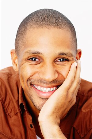 smile teeth braces - Portrait of Man Stock Photo - Premium Royalty-Free, Code: 600-01764922